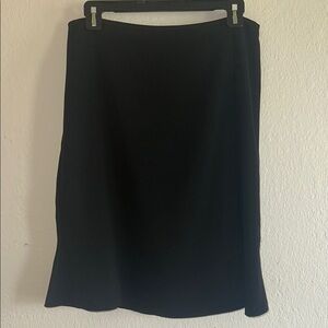 Elegant  Black Midi Skirt for Women